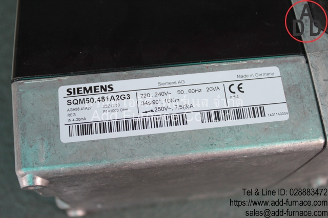 SIEMENS SQM50.481A2G3(8)